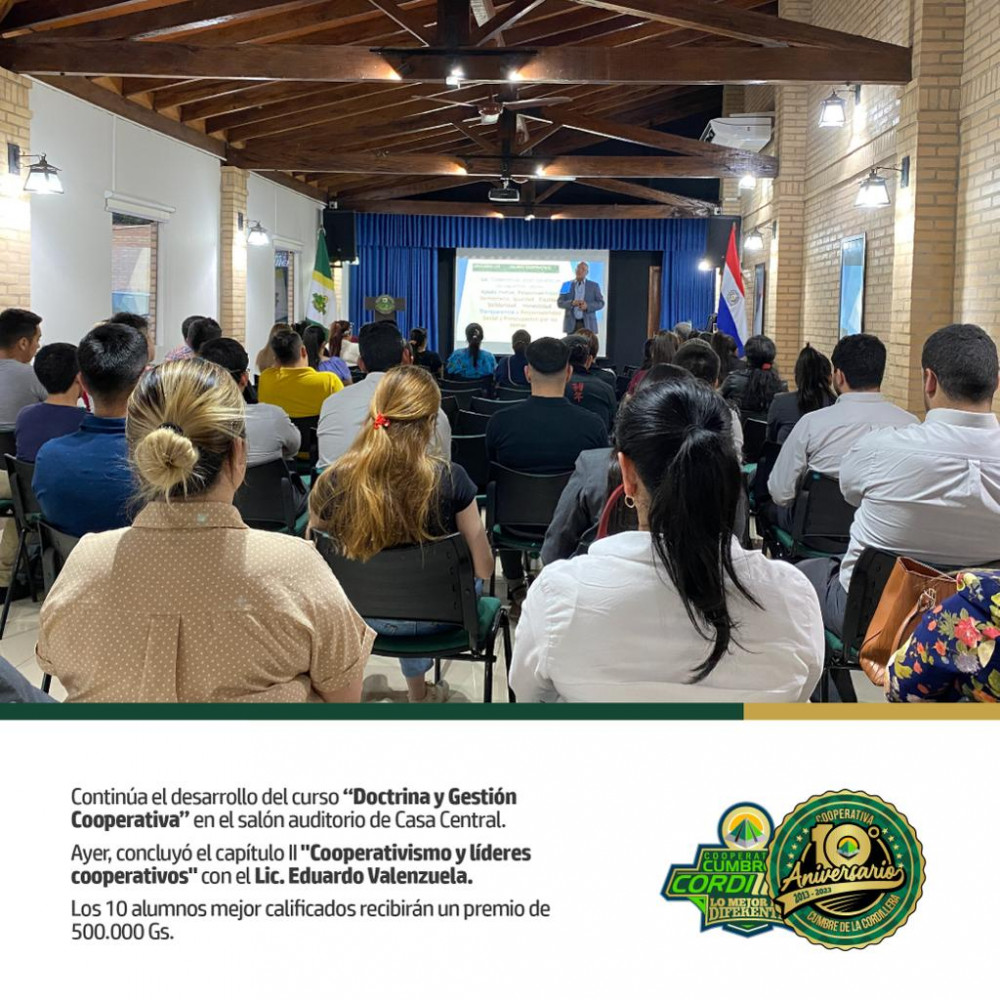 Continúa con mucho éxito el curso